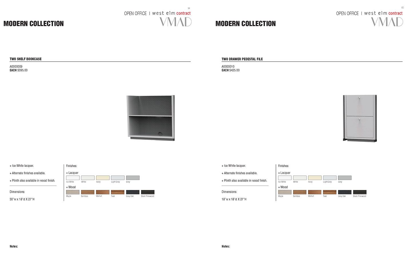 Selection from VMAD concept book